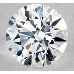 3 Karat runder, natürlicher, aus der Erde gewonnener Diamant F VVS1 Exzellenter Schliff lose