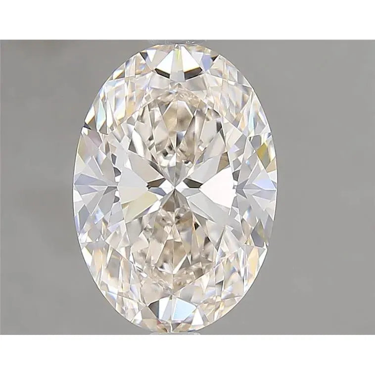 Oval-Schliff Edler Diamant Ring in Gold – Hauptansicht