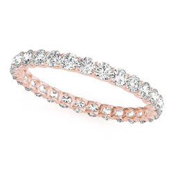 Diamant Eternity Band 3,60 Karat – 14K Roségold