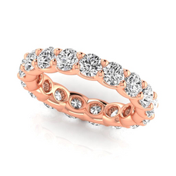 Brillant Eternity Band 3,60 Karat – 14 Karat Roségold
