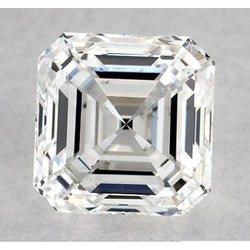 3,5 Karat Asscher-Diamant, natürlich, aus der Erde gewonnen, lose, F, VS1, sehr guter Schliff