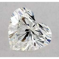 3,5 Karat Herzförmiger, natürlicher, aus der Erde gewonnener Diamant, lose, E, VVS1, sehr guter Schliff.