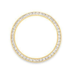 36 mm 4 Karat individuelle Diamantlünette passend für alle Uhrenmodelle Rolex Datejust oder Date