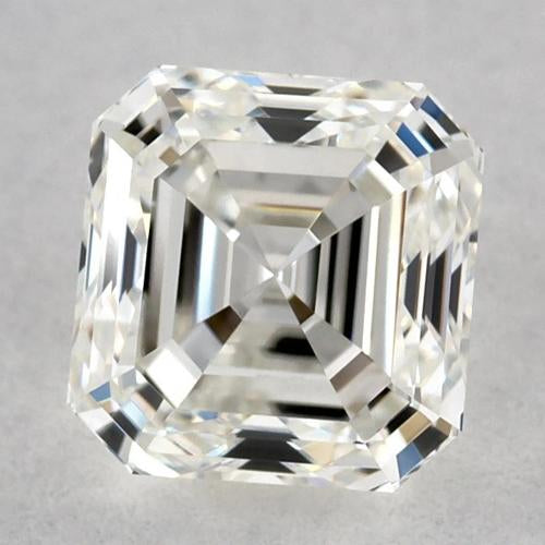 3,75 Karat Asscher-Diamant, lose, F, VVS1, sehr guter Schliff