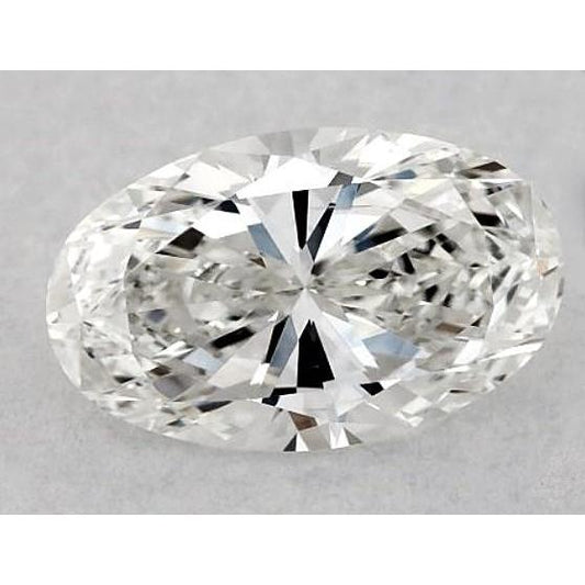 3,75 Karat ovaler Diamant, lose, F, VVS1, sehr guter Schliff