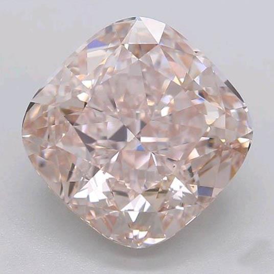 Loose Sapphires Natural Gold mit Rosa Saphir – Frontansicht