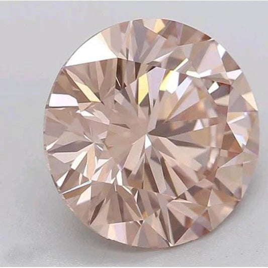 Rosa Saphir Brillantschliff Loose Sapphires Natural in Gold – Hauptansicht