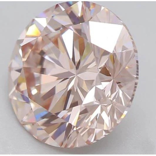 Authentischer Pink Saphir Loose Sapphires Natural 3 Karat Gold – Frontansicht