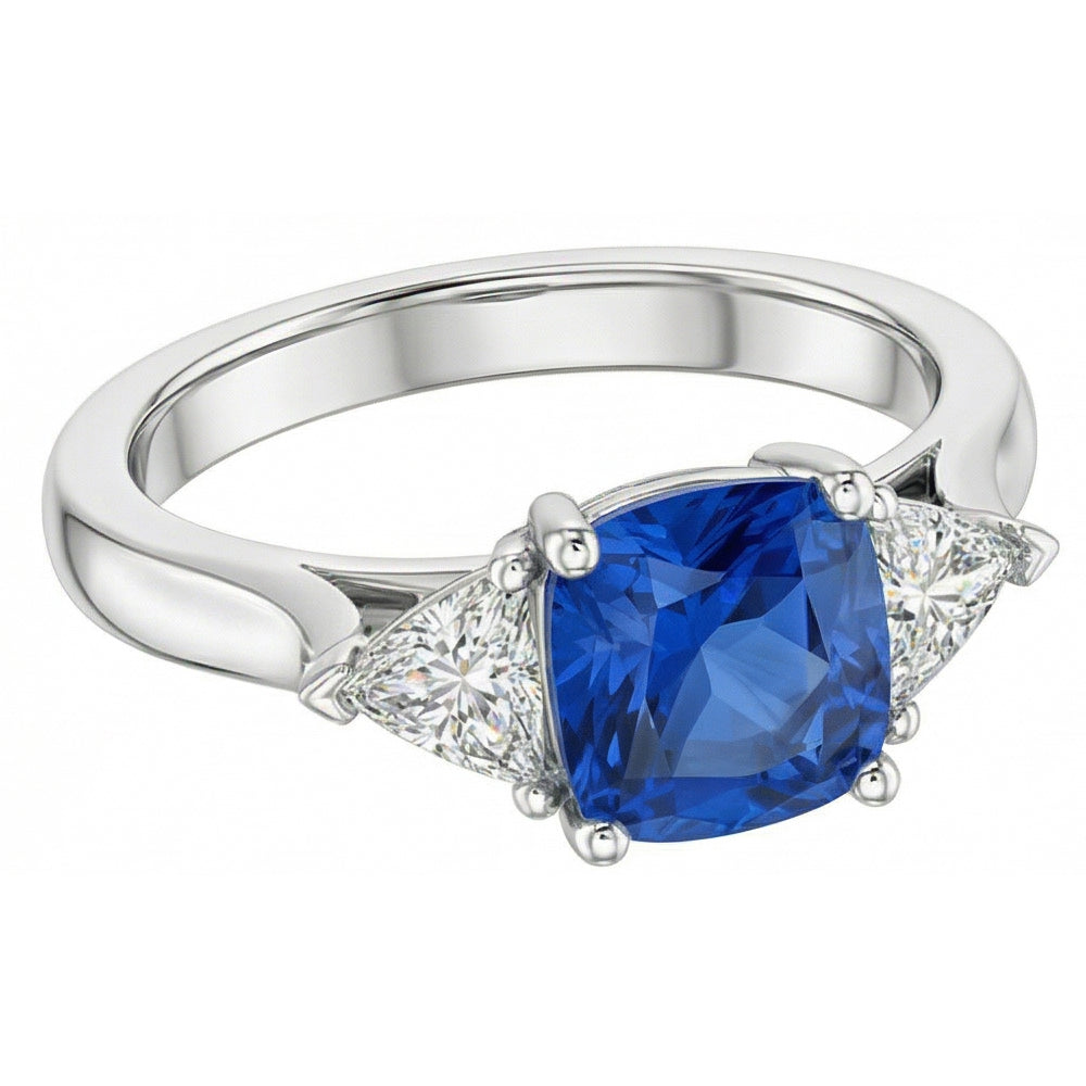 echter oval diamant 1.50Karat ring Detailansicht