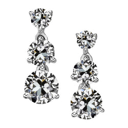 Hochwertiger Ohrstecker – Edler Diamant 2 Karat – HarryChadEnt