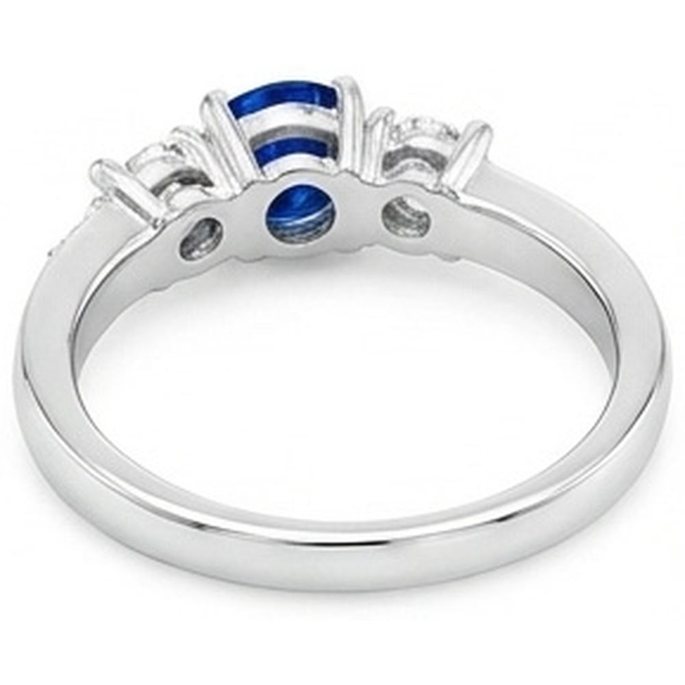 echter round diamant 3.40Karat ring mit Diamantbesatz