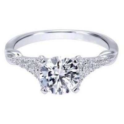 3,40 Karat Brillantschliff Echt Diamanten Verlobungsring Weißgold Neu
