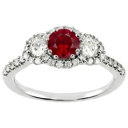 Echter Rubin Ring 3.50 Karat