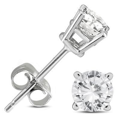 3,50 Ct Damen Ohrstecker Mit Rundschliff Natürliche Diamanten