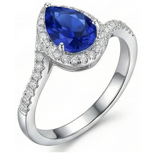 echter round diamant 3.70Karat ring Vorderansicht