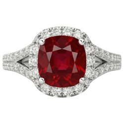 Echter Rubin Ring 4.35 Karat