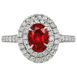 Echter Rubin Ring 3.00 Karat