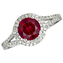 Echter Rubin Ring 4.00 Karat