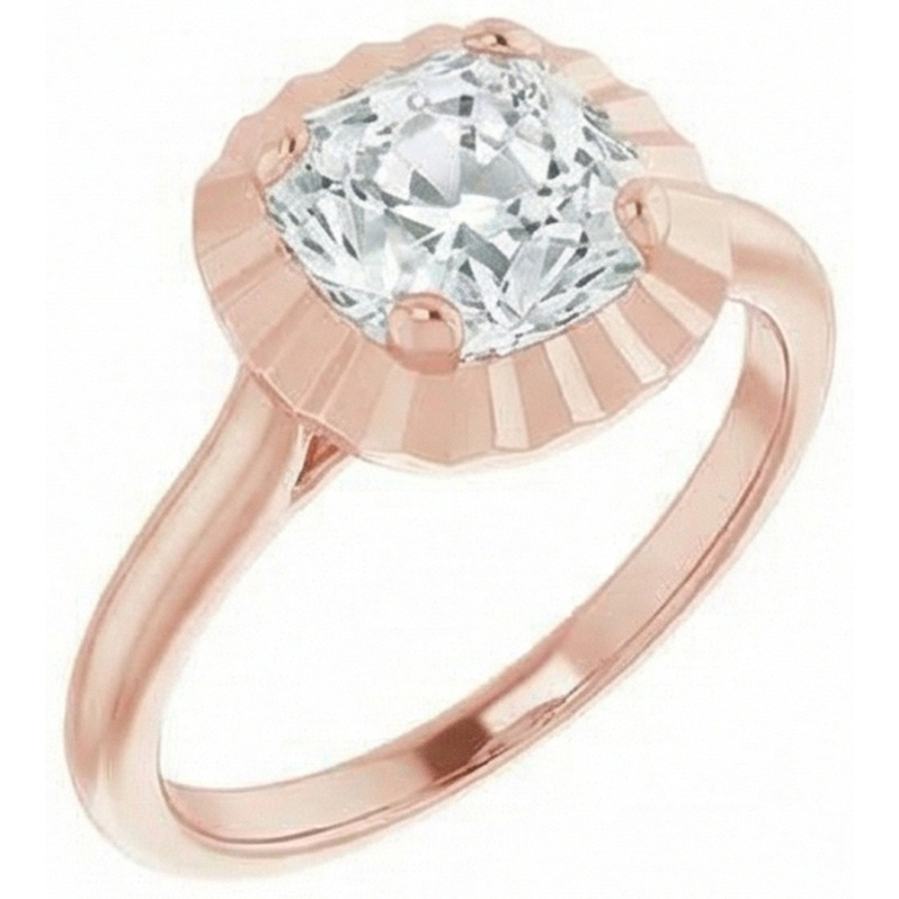 4 Karat Kissendiamantring