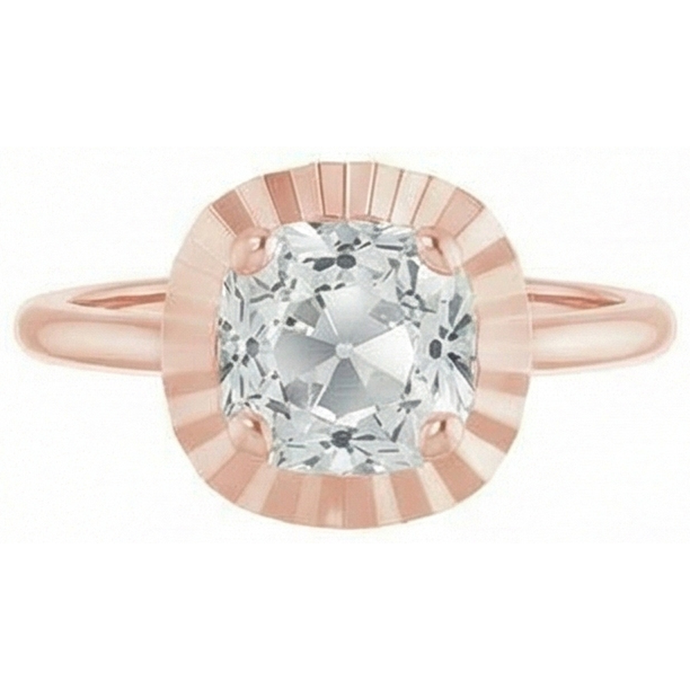 4 Karat Kissendiamantring
