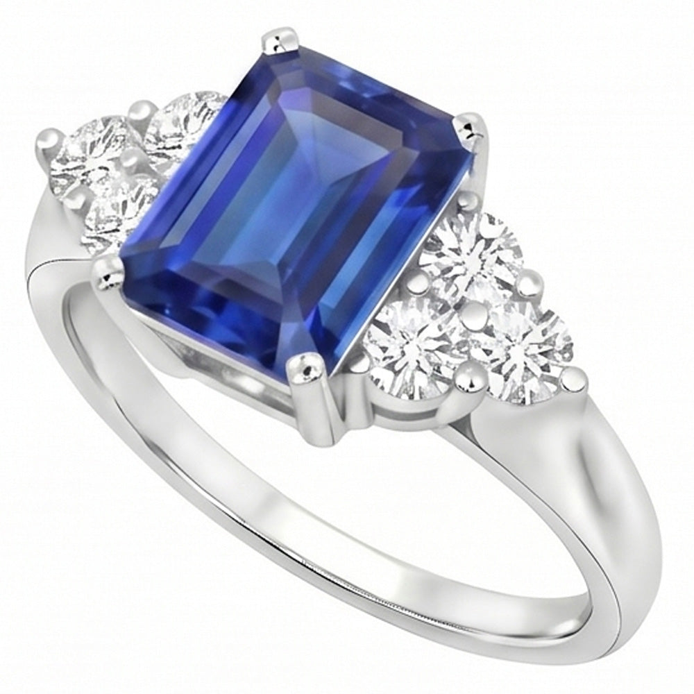 echter emerald smaragd 4Karat ring Detailansicht