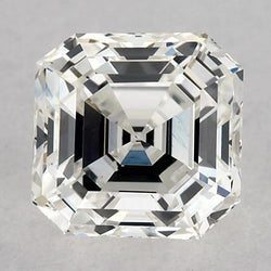 4 Karat Asscher-Diamant, natürlich, aus der Erde gewonnen, lose, F, VVS1, sehr guter Schliff