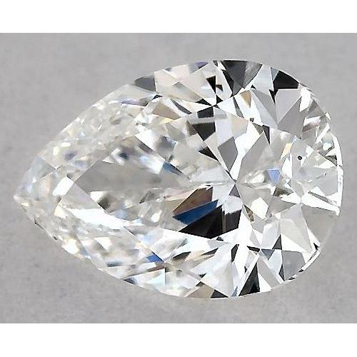 4 Karat Birnenförmiger Diamant, lose, F, VVS2, sehr guter Schliff