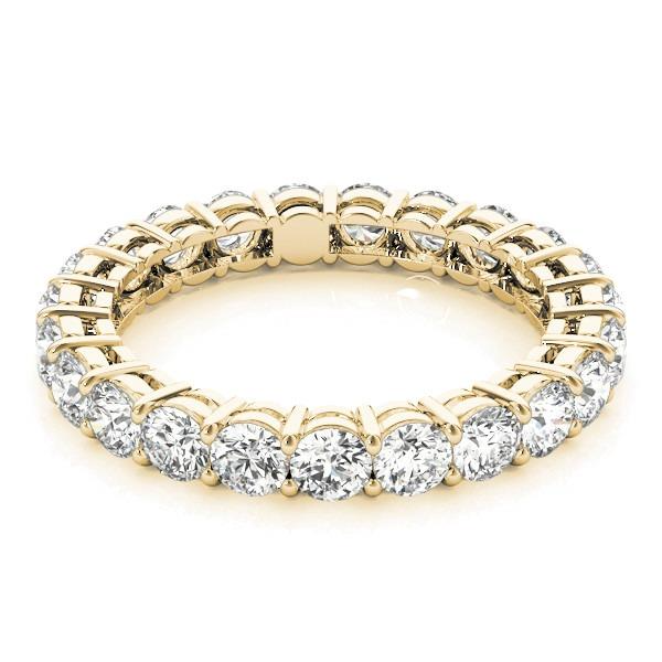 Diamant Eternity Band – Seitenansicht