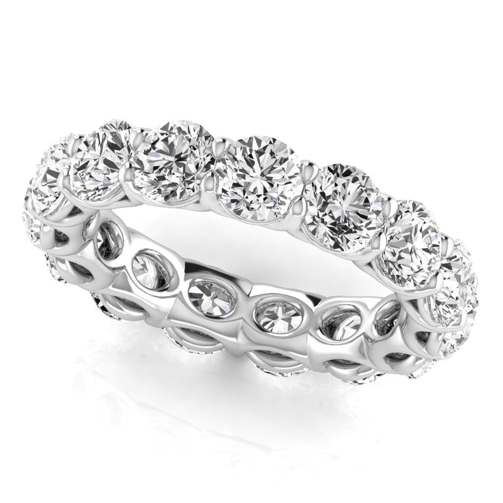 Brillantschliff Brillant Ring in 14 Karat Weißgold – Hauptansicht