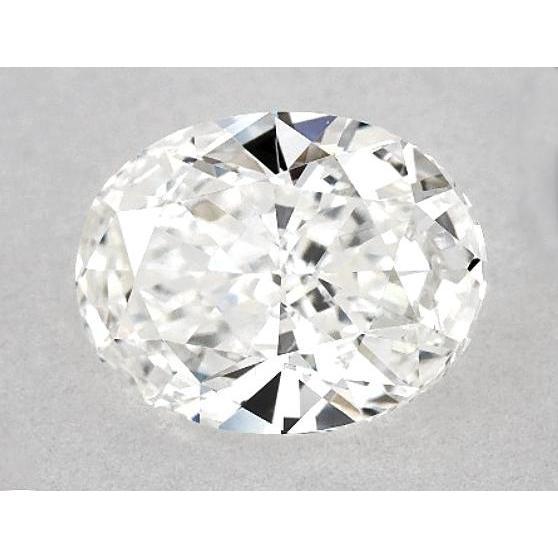4,25 Karat ovaler Diamant, lose, F VS1, sehr guter Schliff