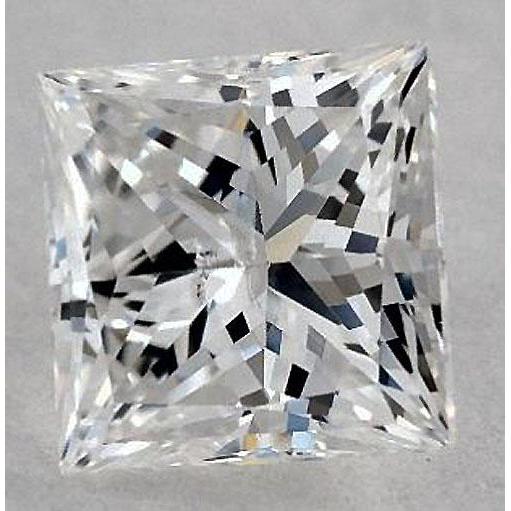 4,5 Karat Princess-Diamant, natürlich, aus der Erde gewonnen, lose, F, VS1, exzellenter Schliff