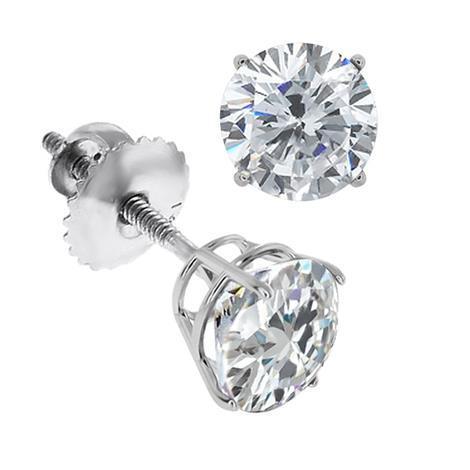 4 Ct Echt Diamant Ohrringe