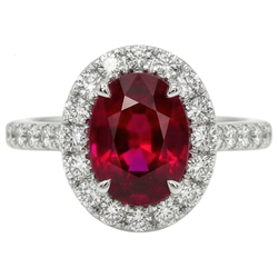 Echter Rubin Ring 4.5 Karat