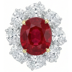 Echter Rubin Ring 4.50 Karat