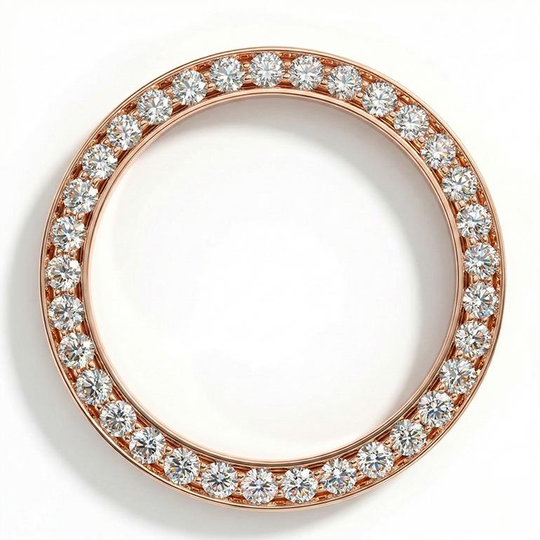 echter round diamant 4.5Karat watch Vorderansicht