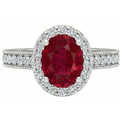 Echter Rubin Ring 4.60 Karat