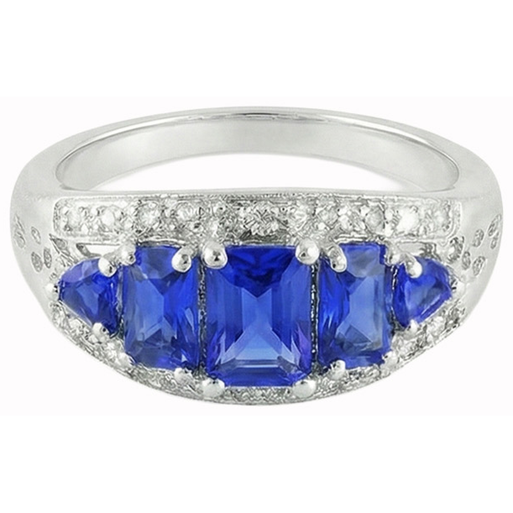 echter round diamant 5.51Karat ring Detailansicht