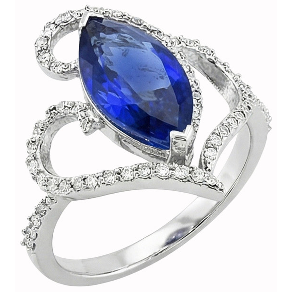 echter marquise diamant 5.65Karat ring Detailansicht