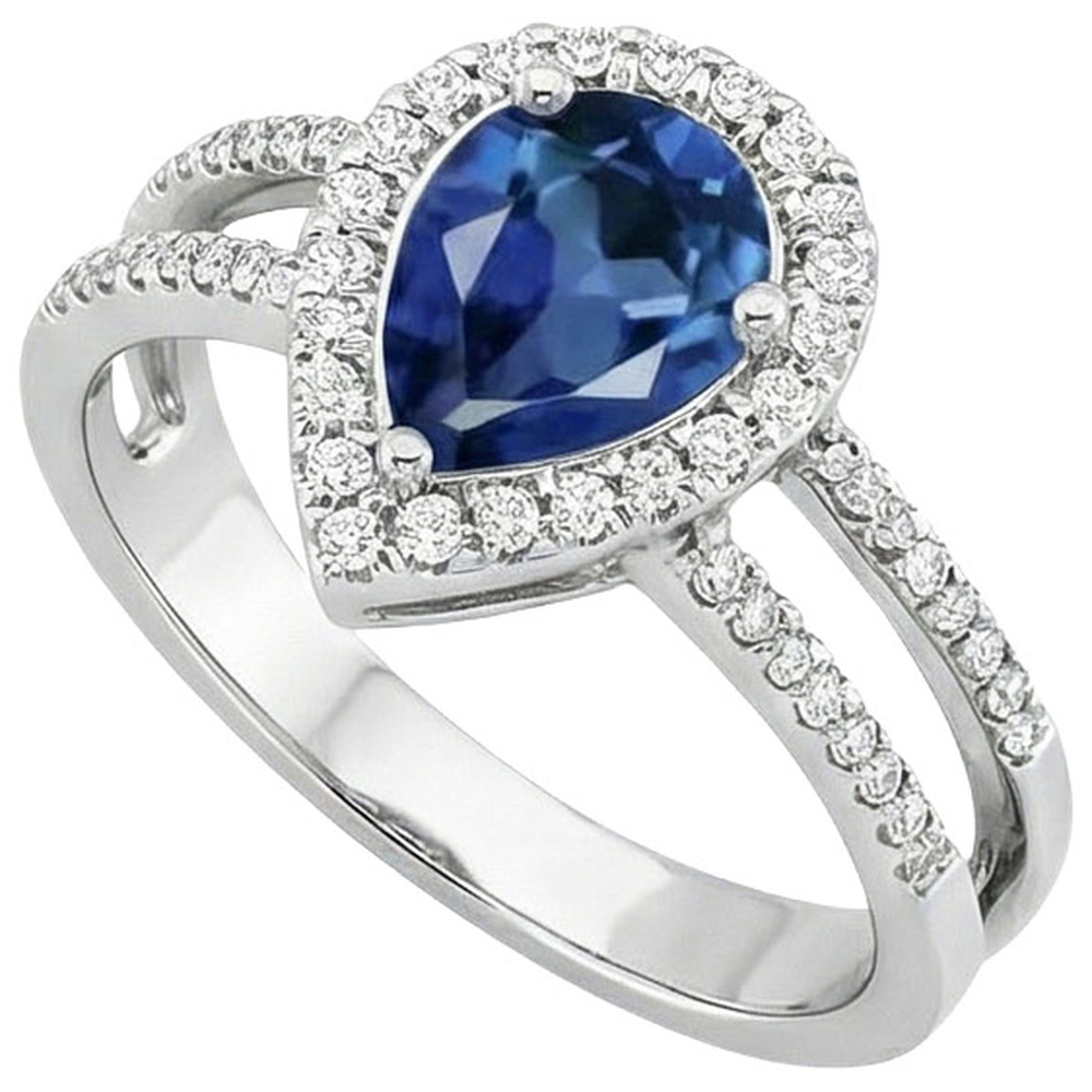 echter round diamant 5.80Karat ring Vorderansicht
