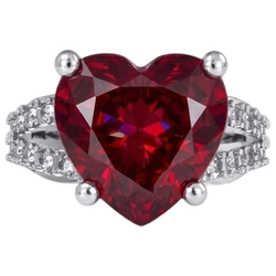 Echter Rubin Ring 5 Karat