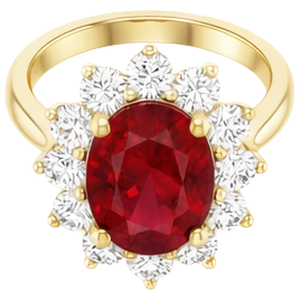 echter oval rubin 3.50Karat ring Lifestyle Foto