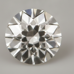 5 Karat loser Diamant natürlich authentisch Alteuropäischer Schliff rund H VS1
