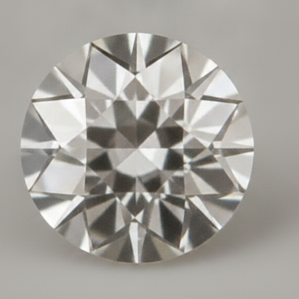 5 Karat loser Diamant natürlich authentisch Alteuropäischer Schliff rund H VS1