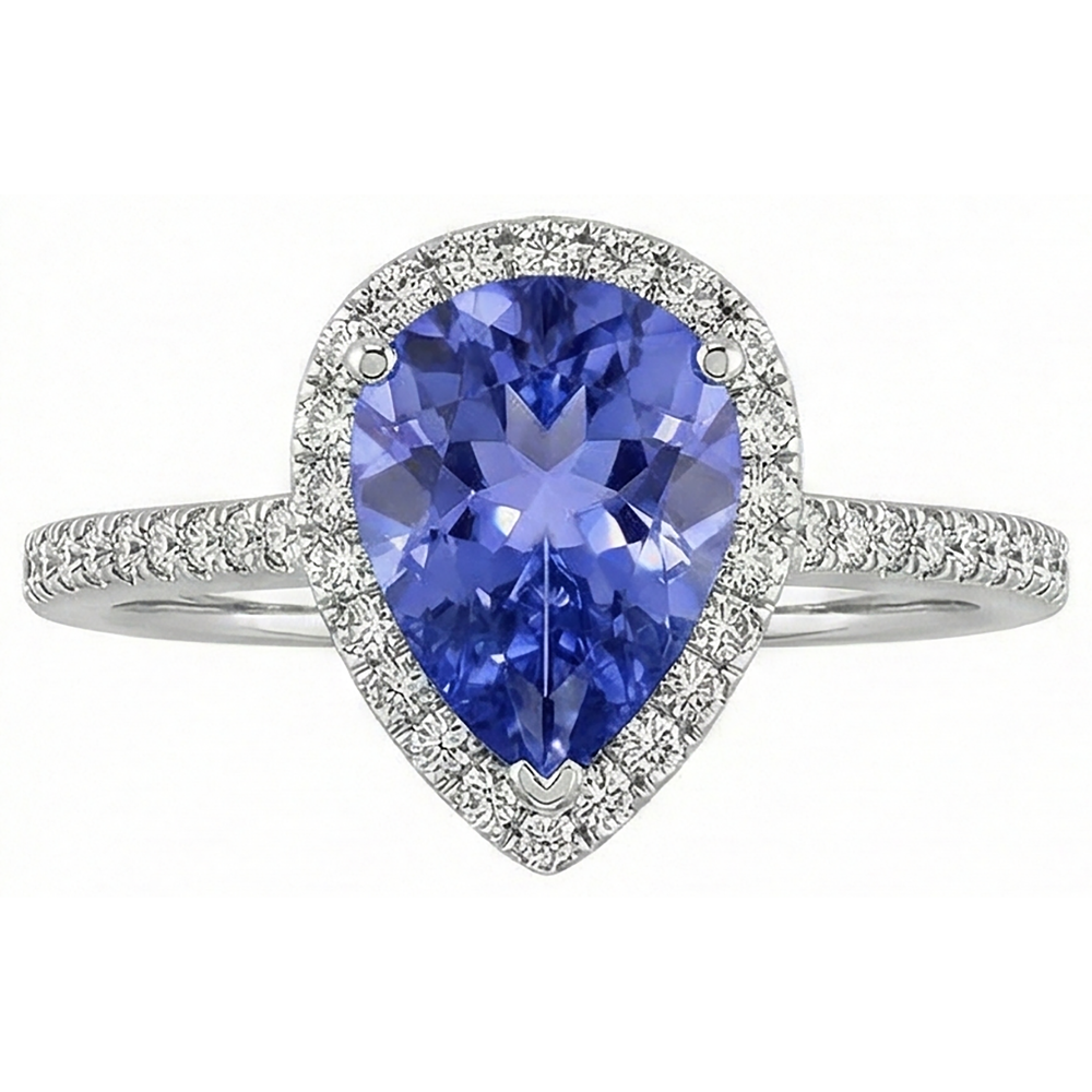 echter round diamant 5.75Karat ring Detailansicht