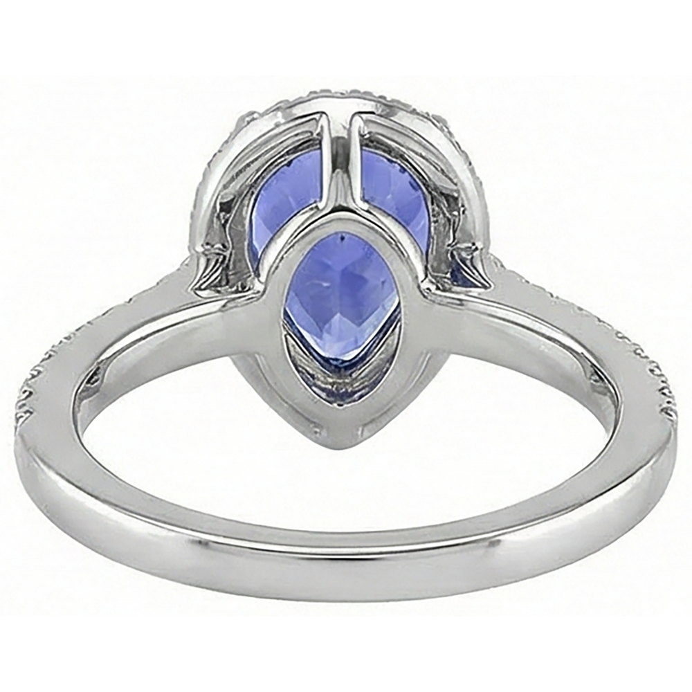 echter round diamant 5.75Karat ring mit Diamantbesatz