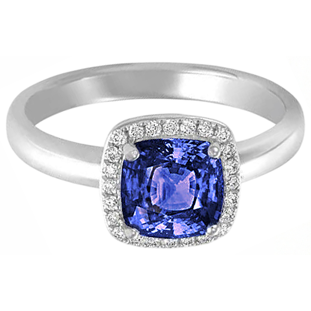 echter round diamant 6.50Karat ring Seitenansicht