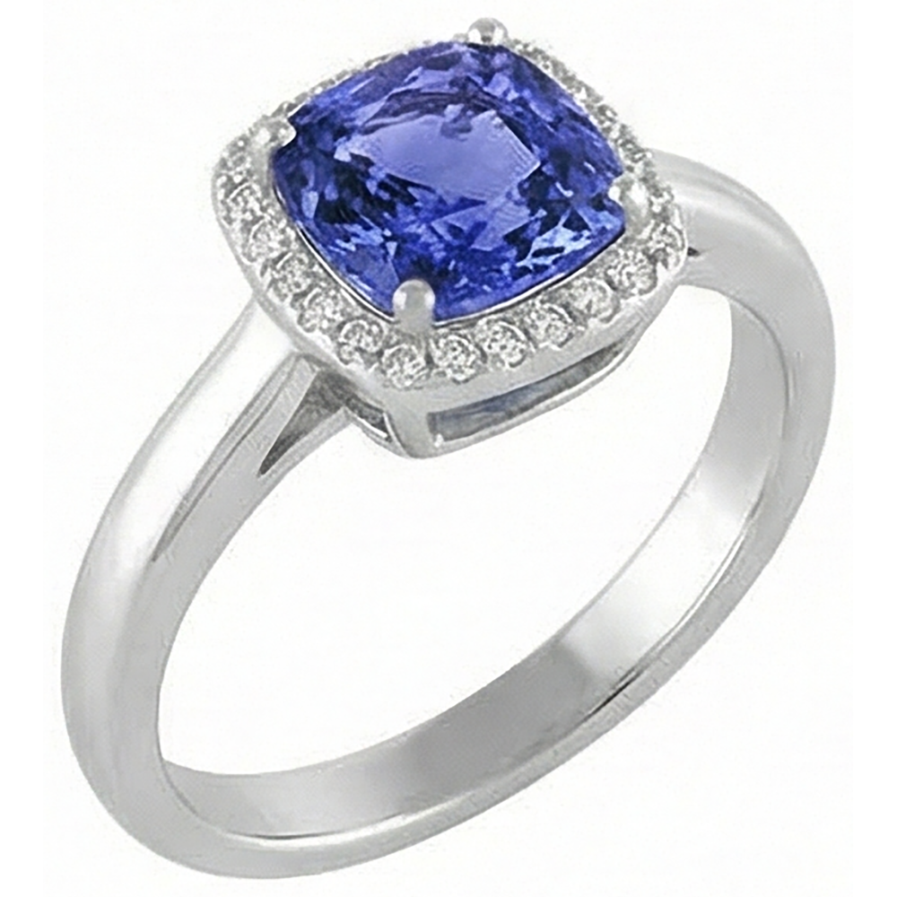 echter round diamant 6.50Karat ring Detailansicht