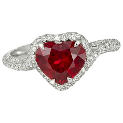 Echter Rubin Ring 6.75 Karat