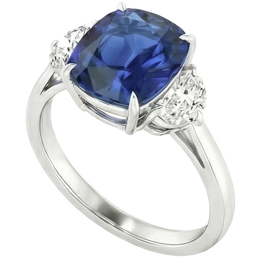 6 Karat Saphirring