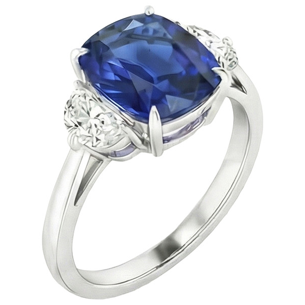 6 Karat Saphirring